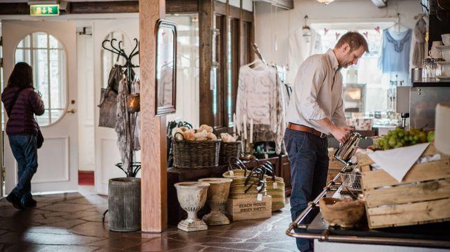 Margretetorps Gaestgifvaregard Vejbystrand Nhà hàng bức ảnh